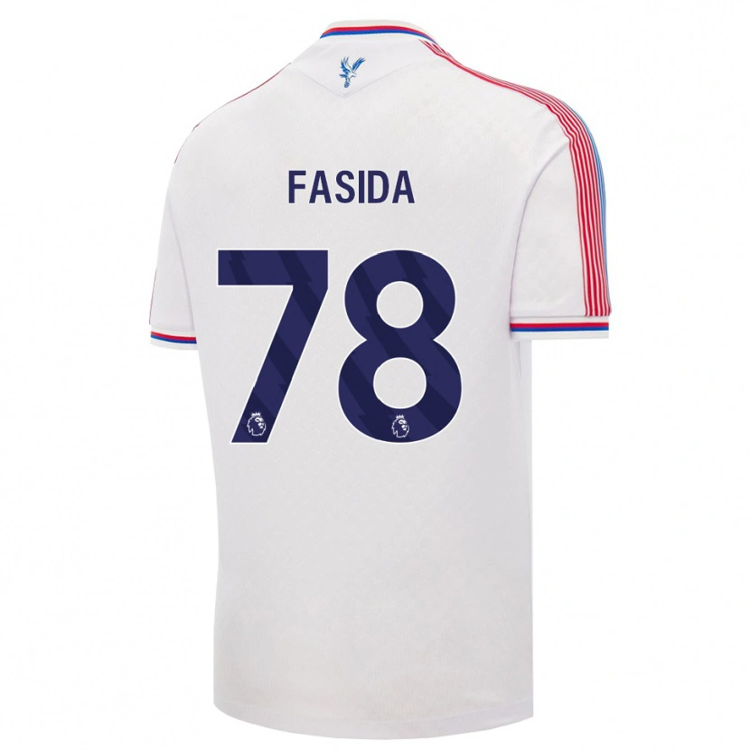 Danxen Herren Jacob Fasida #78 Weiß Rot Blau Heimtrikot Trikot 2026/27 T-Shirt