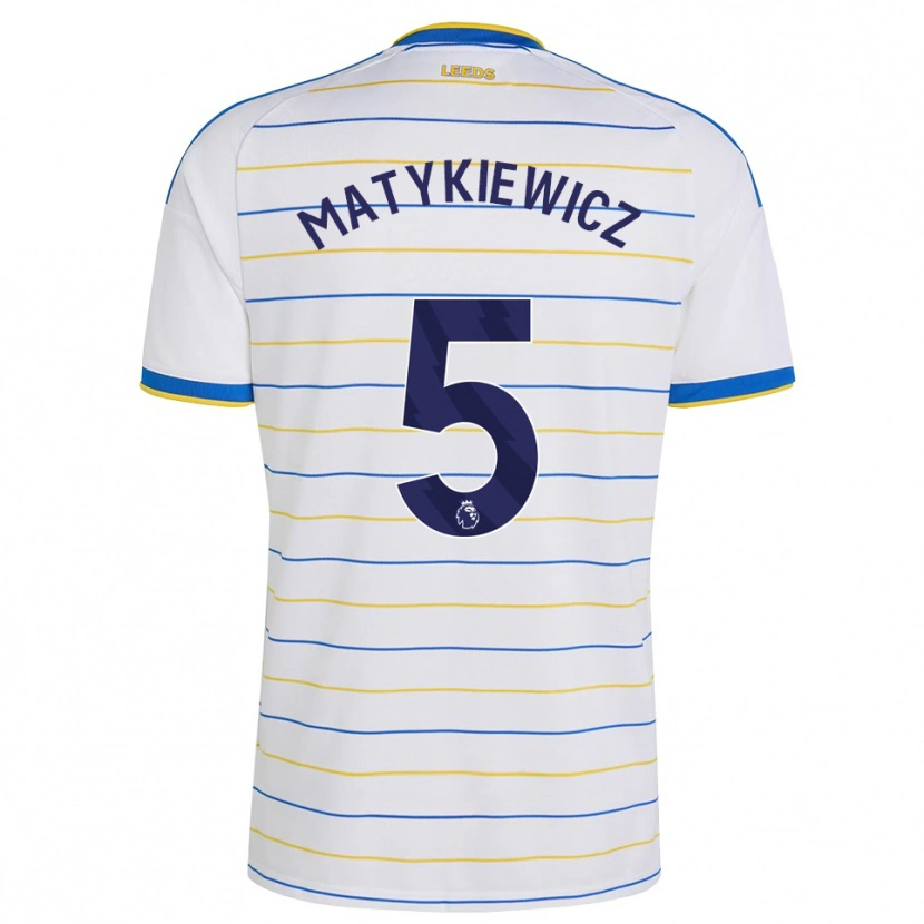 Danxen Herren Luke Matykiewicz #5 Rot Gelb Blau Heimtrikot Trikot 2026/27 T-Shirt