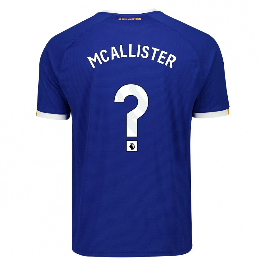 Danxen Herren Sean Mcallister #0 Blau Weiß Gelb Heimtrikot Trikot 2026/27 T-Shirt