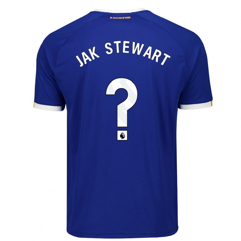Danxen Herren Jak Stewart #0 Blau Weiß Gelb Heimtrikot Trikot 2026/27 T-Shirt