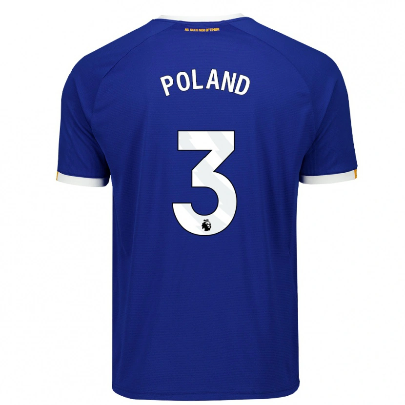 Danxen Herren Louis Poland #3 Blau Weiß Gelb Heimtrikot Trikot 2026/27 T-Shirt