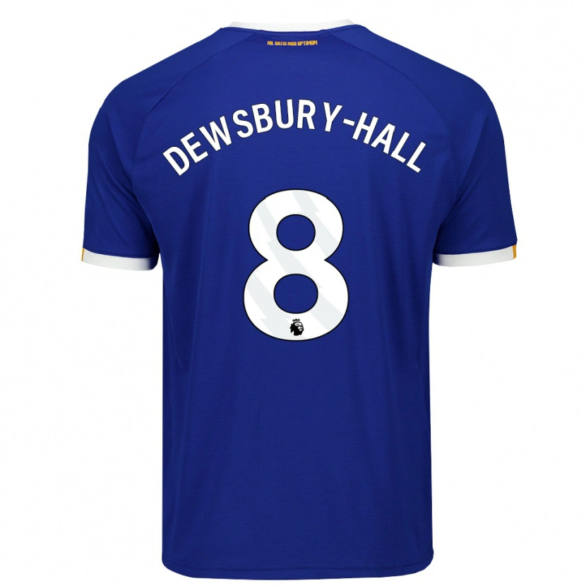 Danxen Herren Kiernan Dewsbury-Hall #8 Blau Weiß Gelb Heimtrikot Trikot 2026/27 T-Shirt