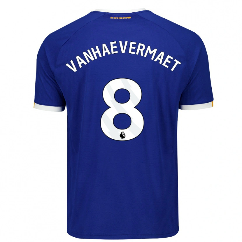 Danxen Herren Justine Vanhaevermaet #8 Blau Weiß Gelb Heimtrikot Trikot 2026/27 T-Shirt