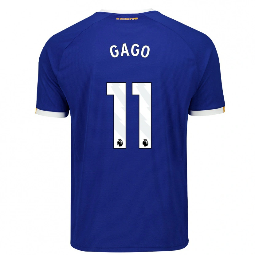 Danxen Herren Kelly Gago #11 Blau Weiß Gelb Heimtrikot Trikot 2026/27 T-Shirt
