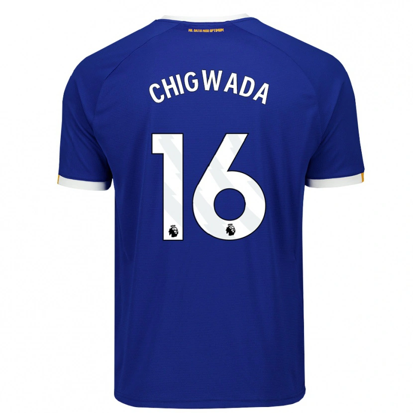 Danxen Herren Josh Chigwada #16 Blau Weiß Gelb Heimtrikot Trikot 2026/27 T-Shirt
