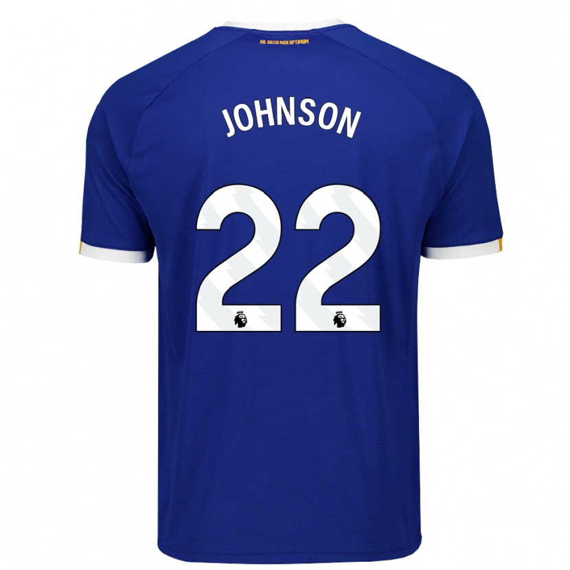 Danxen Herren Brennan Johnson #22 Blau Weiß Gelb Heimtrikot Trikot 2026/27 T-Shirt