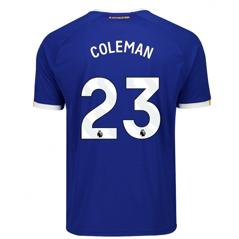 Danxen Herren Seamus Coleman #23 Blau Weiß Gelb Heimtrikot Trikot 2026/27 T-Shirt