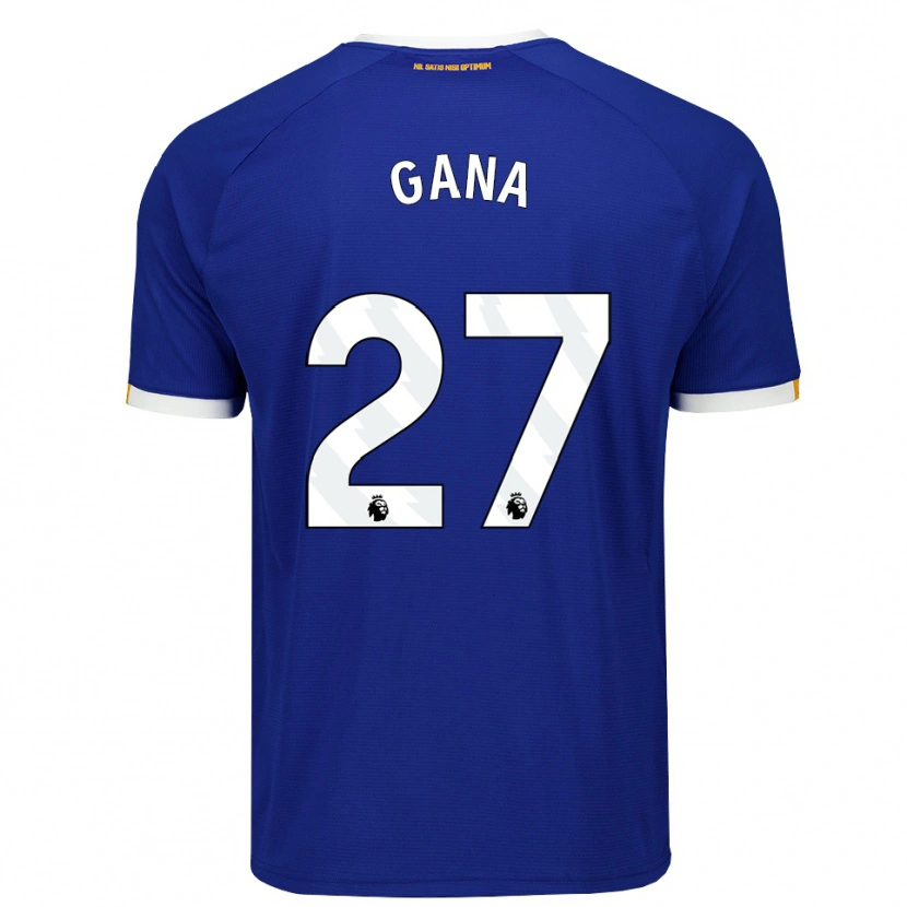 Danxen Herren Idrissa Gueye #27 Blau Weiß Gelb Heimtrikot Trikot 2026/27 T-Shirt