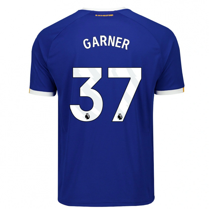 Danxen Herren James Garner #37 Blau Weiß Gelb Heimtrikot Trikot 2026/27 T-Shirt