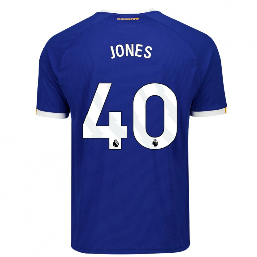Danxen Herren Ellie Jones #40 Blau Weiß Gelb Heimtrikot Trikot 2026/27 T-Shirt
