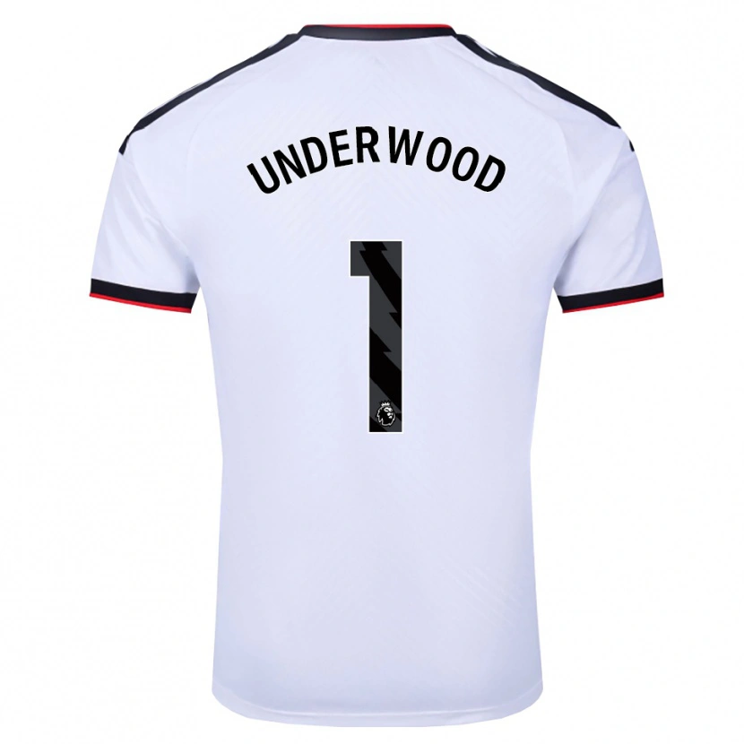 Danxen Herren Marco Underwood #1 Weiß Schwarz Rot Heimtrikot Trikot 2026/27 T-Shirt