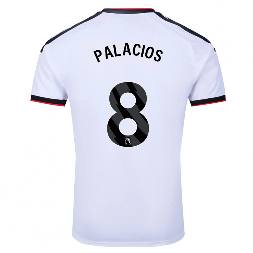 Danxen Herren César Palacios #8 Weiß Schwarz Rot Heimtrikot Trikot 2026/27 T-Shirt