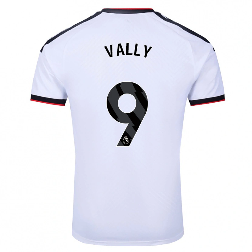 Danxen Herren Khai Vally #9 Weiß Schwarz Rot Heimtrikot Trikot 2026/27 T-Shirt