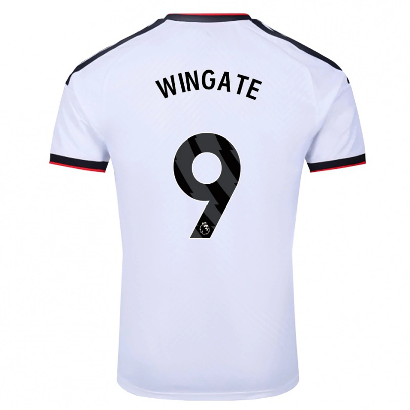 Danxen Herren Tom Wingate #9 Weiß Schwarz Rot Heimtrikot Trikot 2026/27 T-Shirt