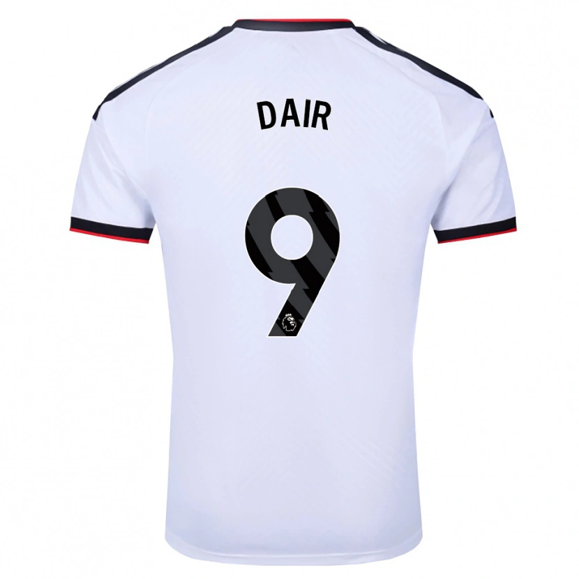 Danxen Herren Brodie Dair #9 Weiß Schwarz Rot Heimtrikot Trikot 2026/27 T-Shirt