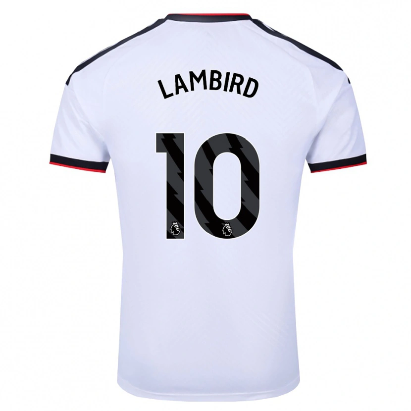 Danxen Herren Lilly Lambird #10 Weiß Schwarz Rot Heimtrikot Trikot 2026/27 T-Shirt