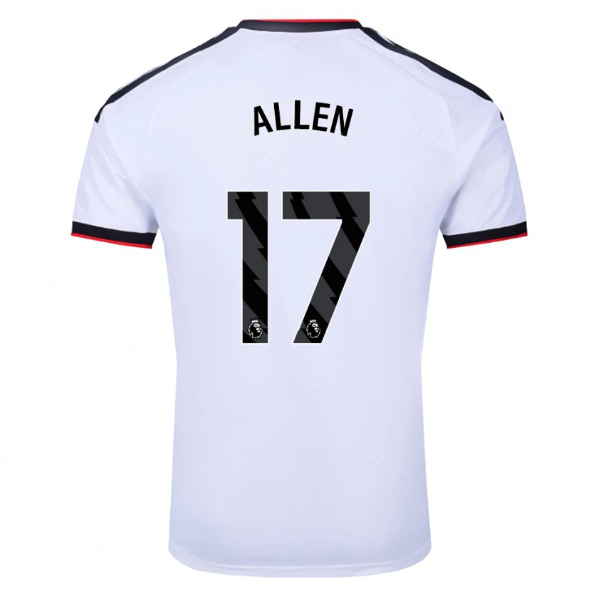 Danxen Herren Isaiah Allen #17 Weiß Schwarz Rot Heimtrikot Trikot 2026/27 T-Shirt