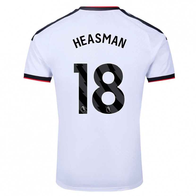 Danxen Herren Georgia Heasman #18 Weiß Schwarz Rot Heimtrikot Trikot 2026/27 T-Shirt