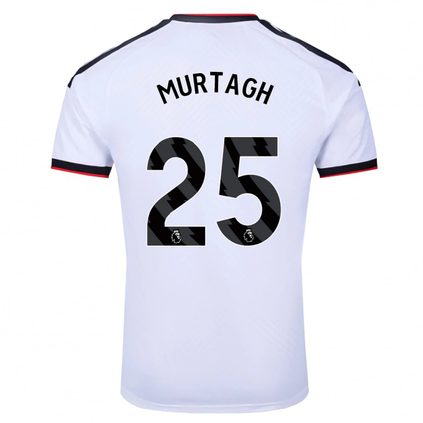 Danxen Herren Ruby Murtagh #25 Weiß Schwarz Rot Heimtrikot Trikot 2026/27 T-Shirt