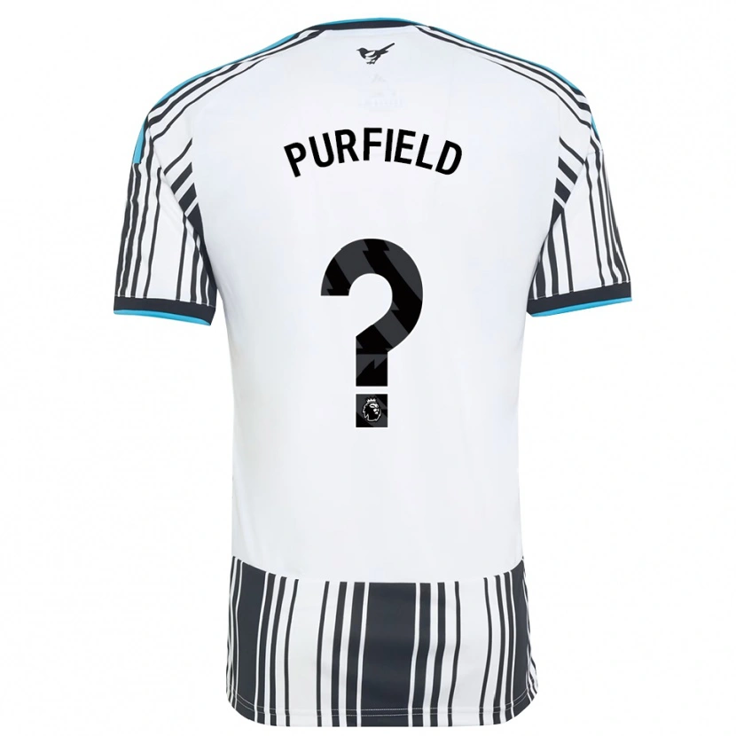 Danxen Herren Jemma Purfield #0 Himmelsblau Schwarz Weiß Heimtrikot Trikot 2026/27 T-Shirt