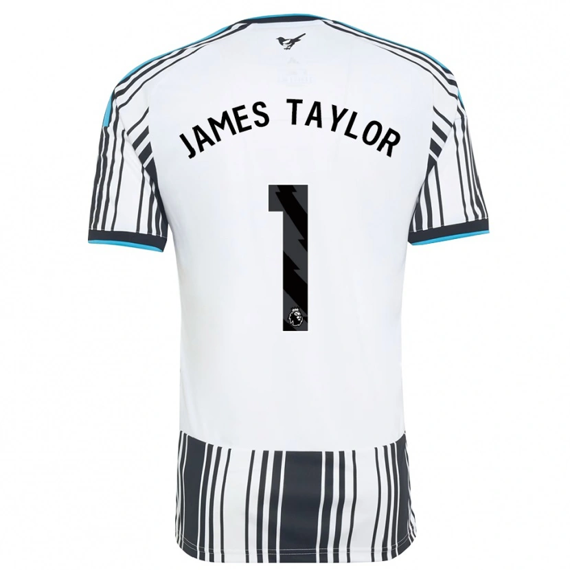 Danxen Herren James Taylor #1 Himmelsblau Schwarz Weiß Heimtrikot Trikot 2026/27 T-Shirt