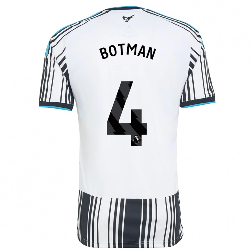 Danxen Herren Sven Botman #4 Himmelsblau Schwarz Weiß Heimtrikot Trikot 2026/27 T-Shirt