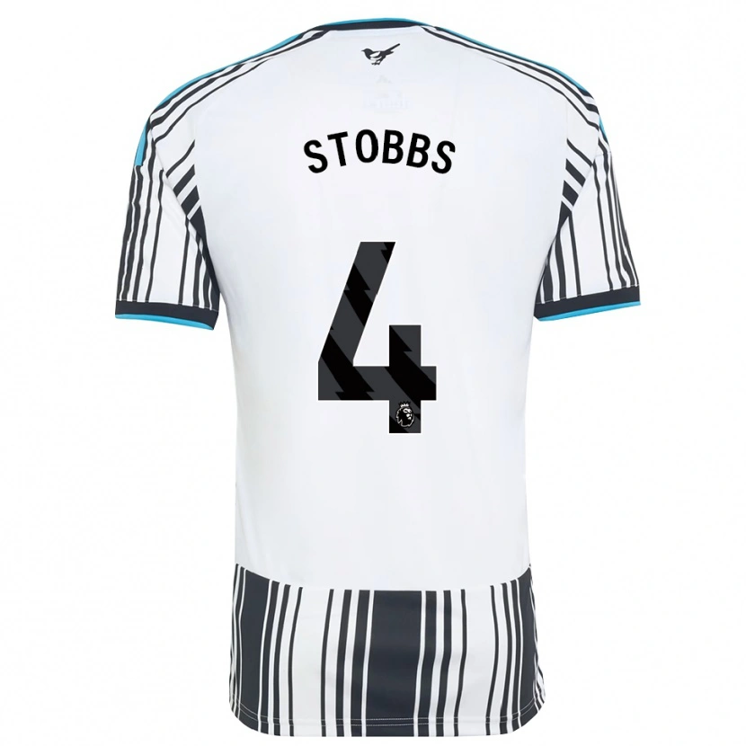 Danxen Herren Amber-Keegan Stobbs #4 Himmelsblau Schwarz Weiß Heimtrikot Trikot 2026/27 T-Shirt