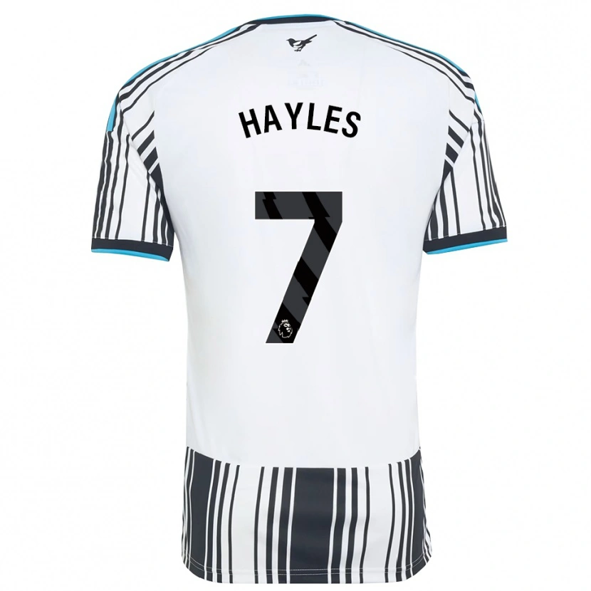 Danxen Herren Shania Hayles #7 Himmelsblau Schwarz Weiß Heimtrikot Trikot 2026/27 T-Shirt