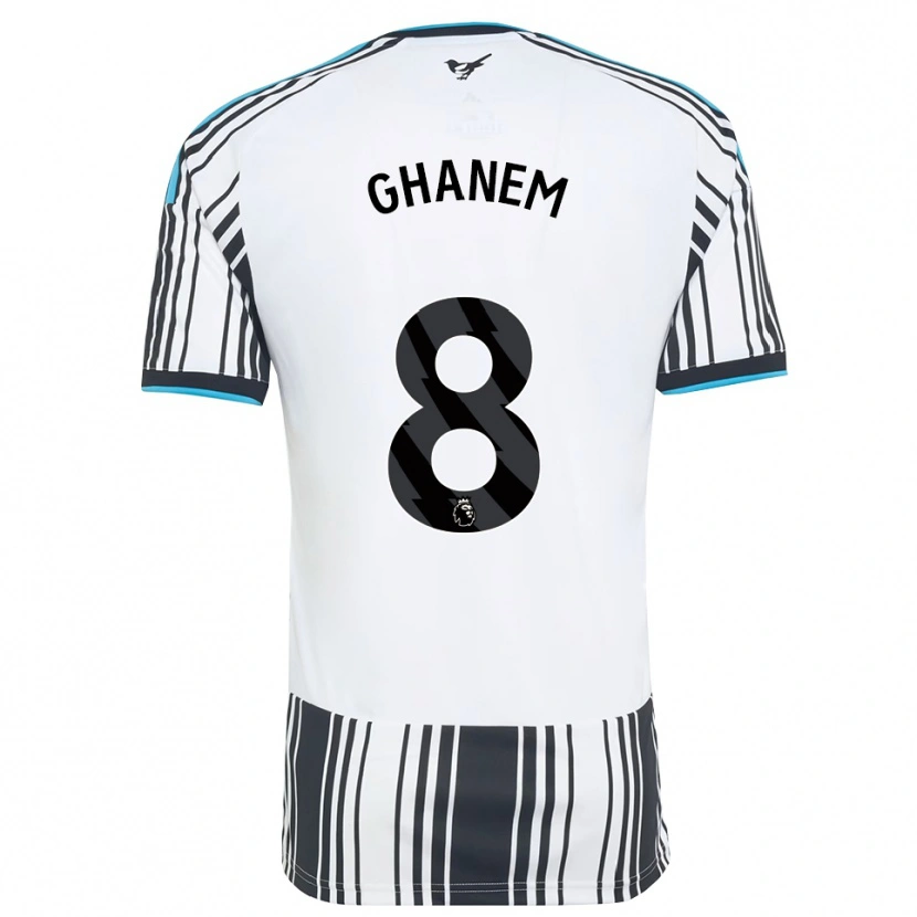 Danxen Herren Muawiya Ghanem #8 Himmelsblau Schwarz Weiß Heimtrikot Trikot 2026/27 T-Shirt