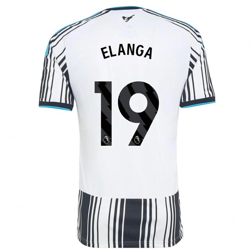 Danxen Herren Anthony Elanga #19 Himmelsblau Schwarz Weiß Heimtrikot Trikot 2026/27 T-Shirt