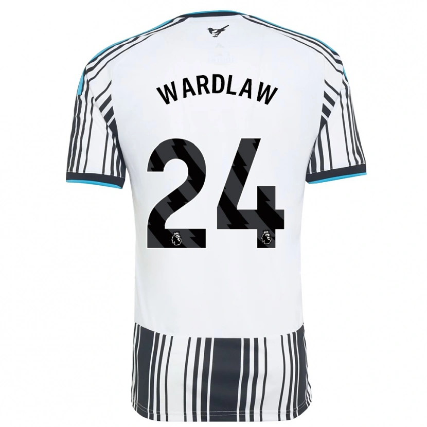 Danxen Herren Charlotte Wardlaw #24 Himmelsblau Schwarz Weiß Heimtrikot Trikot 2026/27 T-Shirt