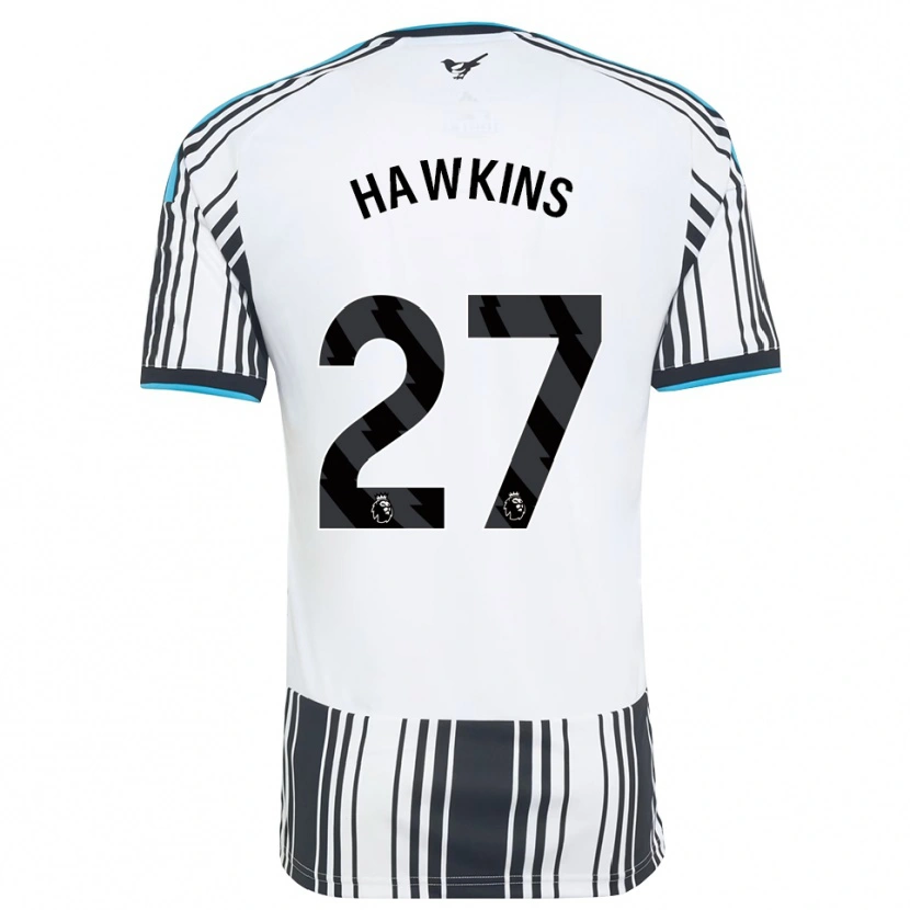 Danxen Herren Hannah Hawkins #27 Himmelsblau Schwarz Weiß Heimtrikot Trikot 2026/27 T-Shirt