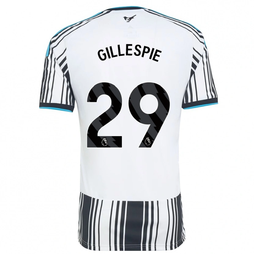 Danxen Herren Mark Gillespie #29 Himmelsblau Schwarz Weiß Heimtrikot Trikot 2026/27 T-Shirt