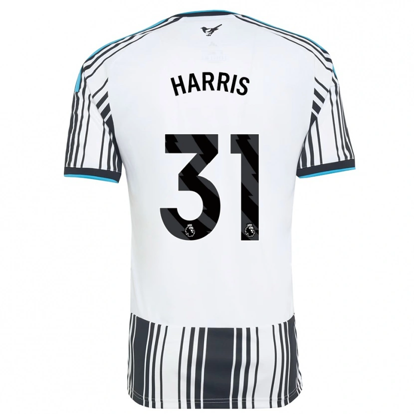 Danxen Herren Aidan Harris #31 Himmelsblau Schwarz Weiß Heimtrikot Trikot 2026/27 T-Shirt
