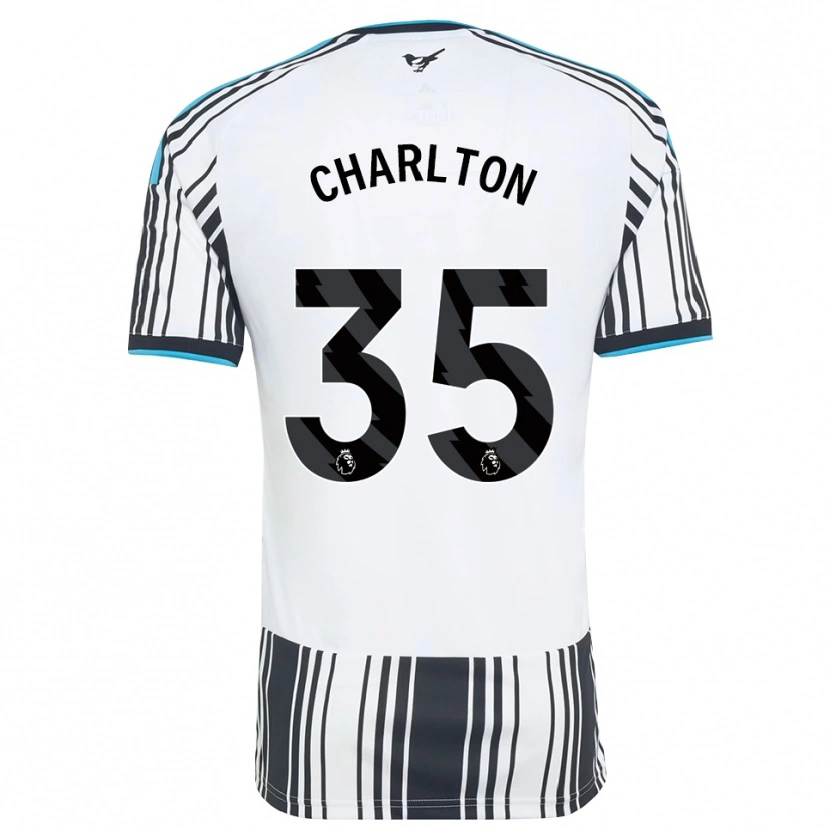 Danxen Herren Dylan Charlton #35 Himmelsblau Schwarz Weiß Heimtrikot Trikot 2026/27 T-Shirt