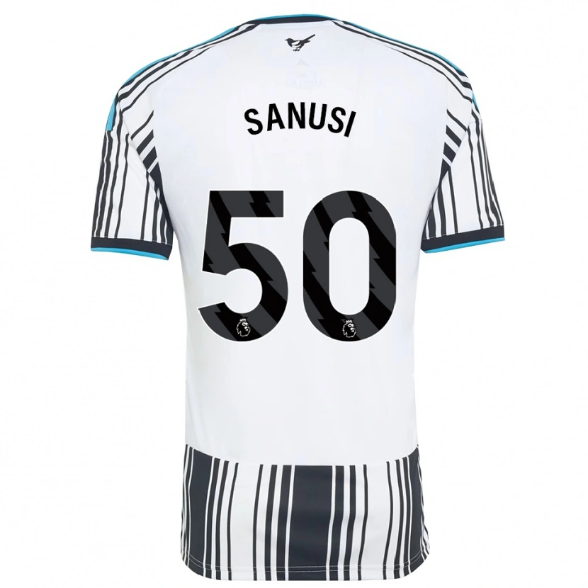 Danxen Herren Trevan Sanusi #50 Himmelsblau Schwarz Weiß Heimtrikot Trikot 2026/27 T-Shirt