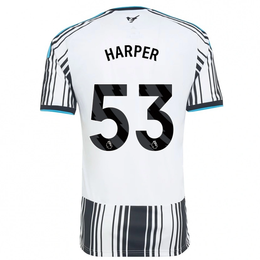 Danxen Herren Fraser Harper #53 Himmelsblau Schwarz Weiß Heimtrikot Trikot 2026/27 T-Shirt