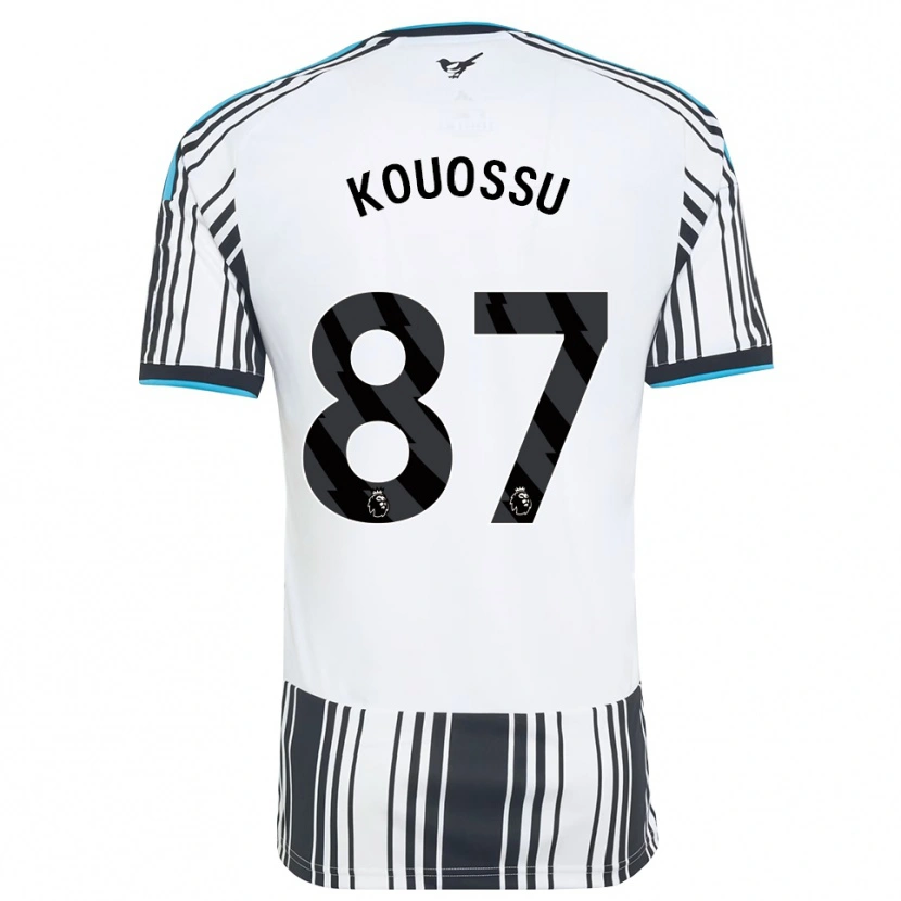 Danxen Herren Jayden Kouossu #87 Himmelsblau Schwarz Weiß Heimtrikot Trikot 2026/27 T-Shirt