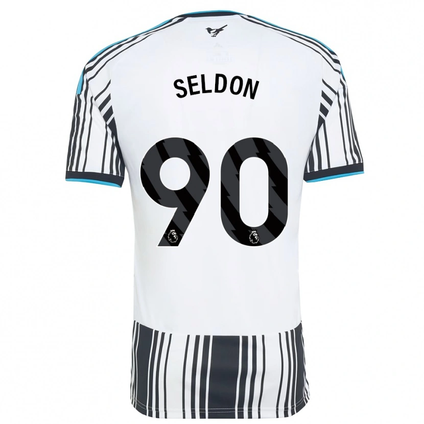 Danxen Herren Alfie Seldon #90 Himmelsblau Schwarz Weiß Heimtrikot Trikot 2026/27 T-Shirt