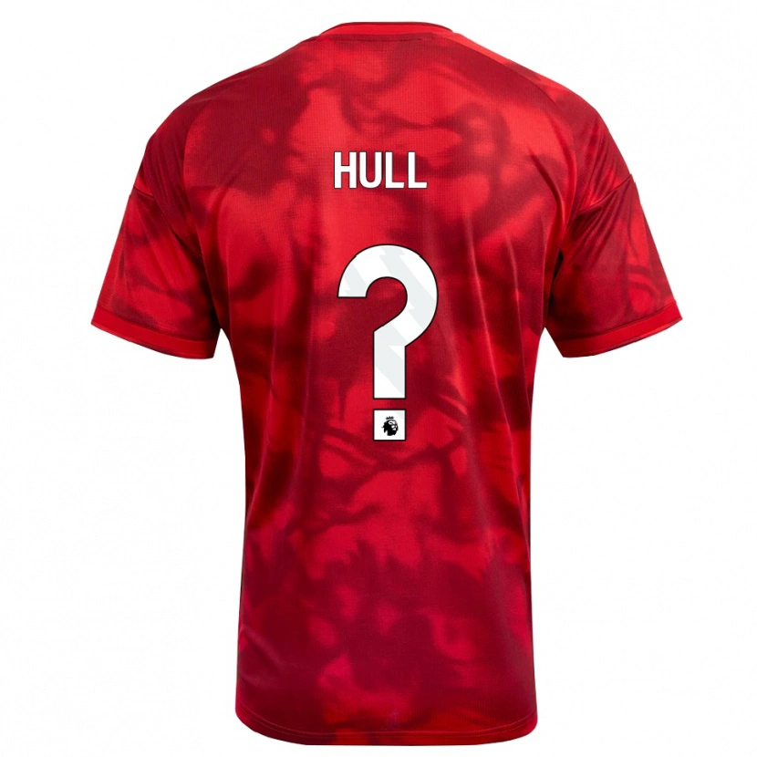 Danxen Herren Ethan Hull #0 Karmesin Weiß Heimtrikot Trikot 2026/27 T-Shirt