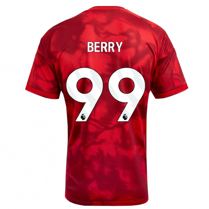 Danxen Herren Adam Berry #99 Karmesin Weiß Heimtrikot Trikot 2026/27 T-Shirt