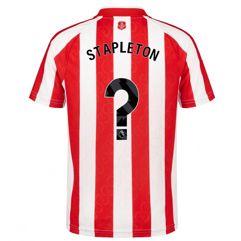 Danxen Herren Jessie Stapleton #0 Rot Weiß Schwarz Heimtrikot Trikot 2026/27 T-Shirt