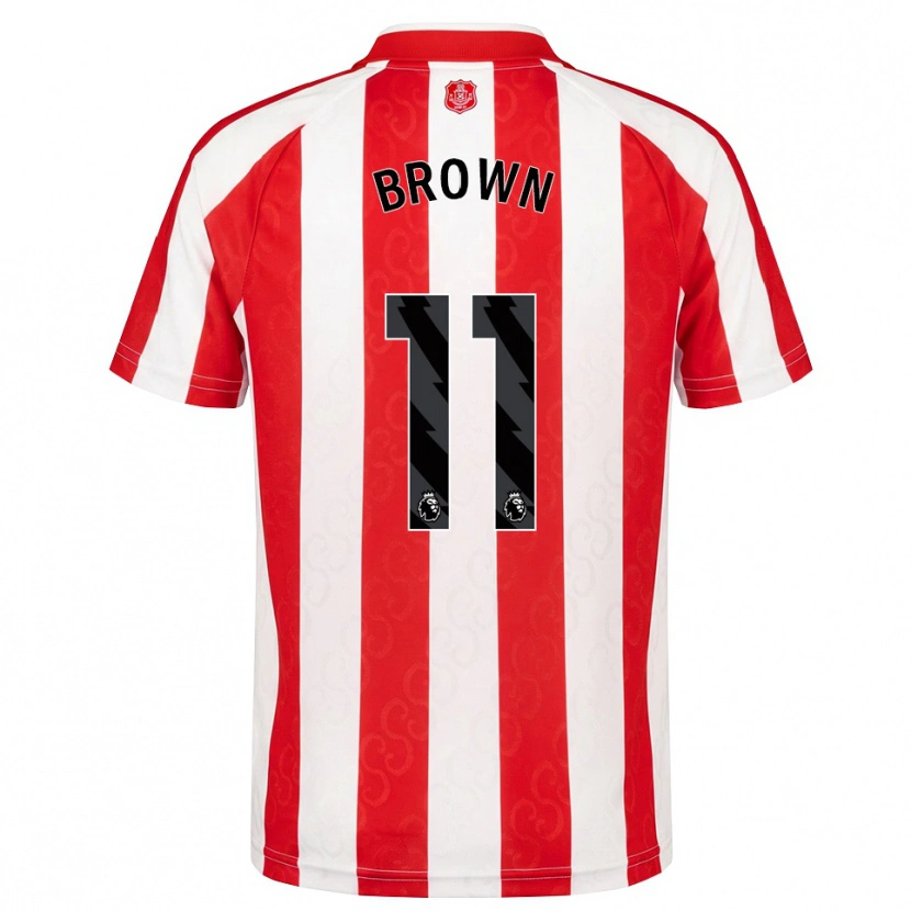 Danxen Herren Jessica Brown #11 Rot Weiß Schwarz Heimtrikot Trikot 2026/27 T-Shirt