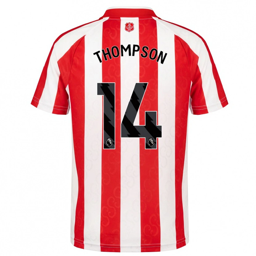 Danxen Herren Harvey Thompson #14 Rot Weiß Schwarz Heimtrikot Trikot 2026/27 T-Shirt