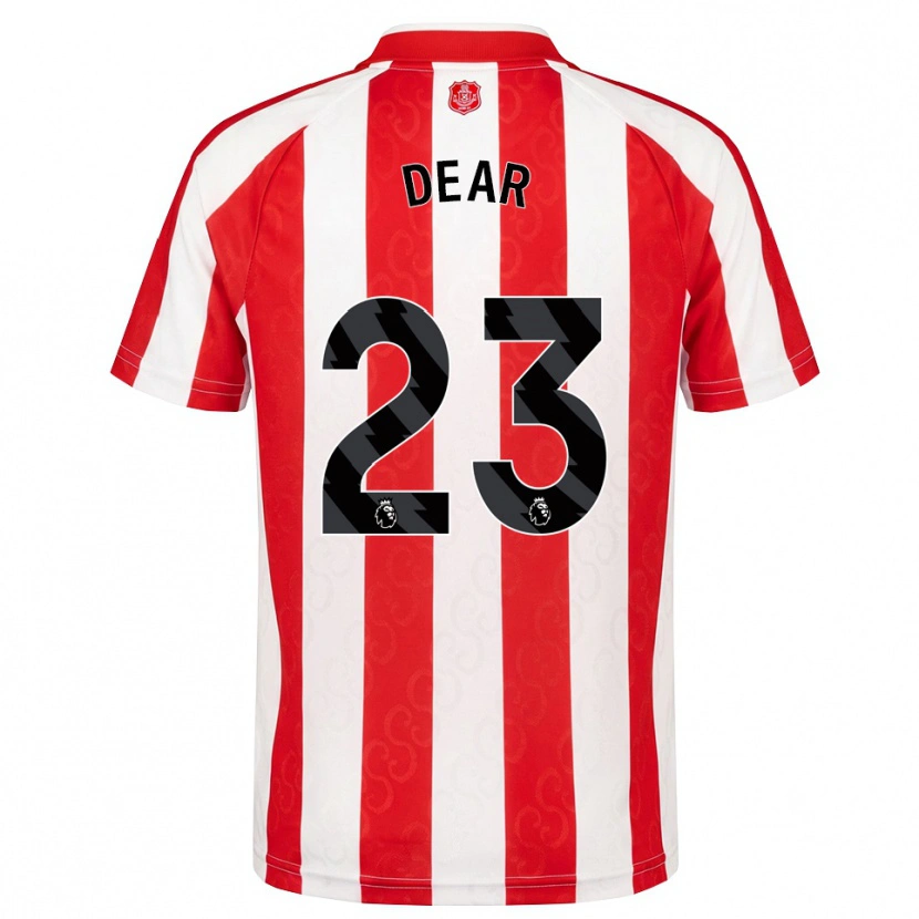 Danxen Herren Jenna Dear #23 Rot Weiß Schwarz Heimtrikot Trikot 2026/27 T-Shirt