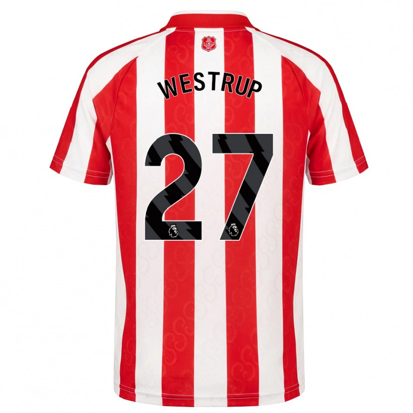 Danxen Herren Brianna Westrup #27 Rot Weiß Schwarz Heimtrikot Trikot 2026/27 T-Shirt