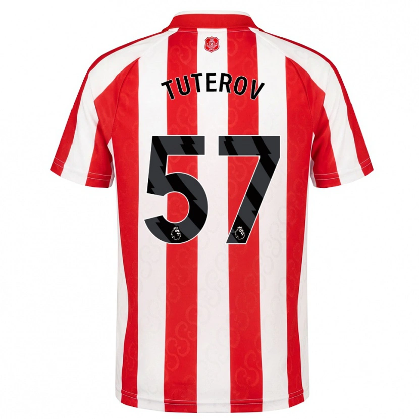 Danxen Herren Timur Tuterov #57 Rot Weiß Schwarz Heimtrikot Trikot 2026/27 T-Shirt