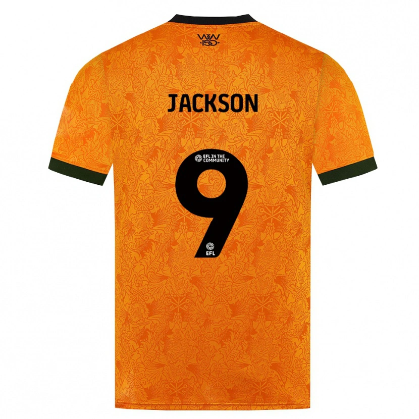 Danxen Herren Ricky Jackson #9 Orange Schwarz Heimtrikot Trikot 2026/27 T-Shirt