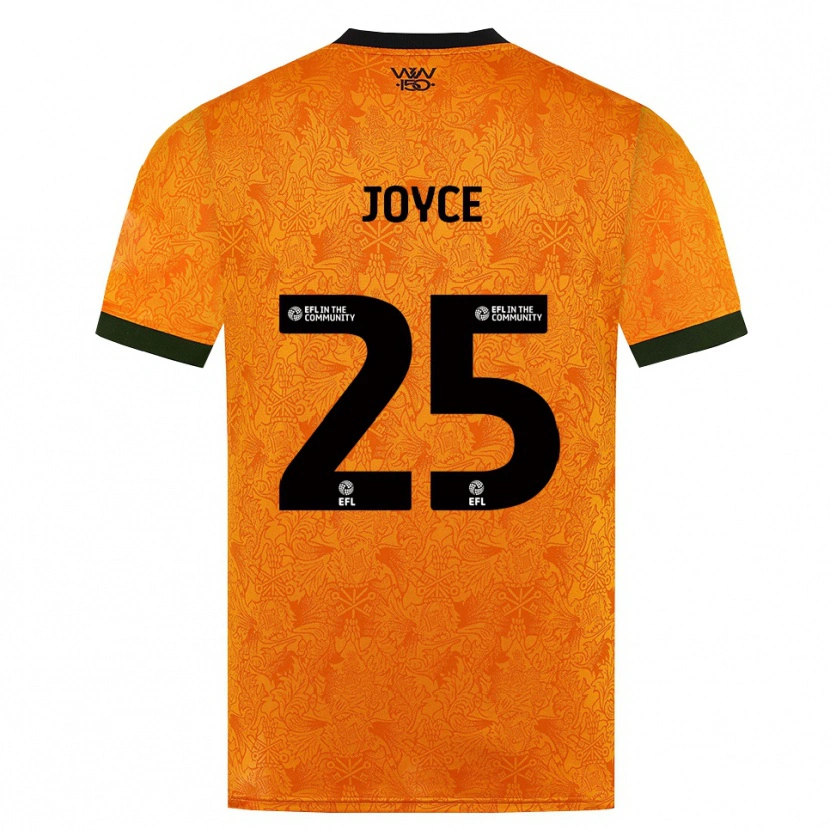 Danxen Herren Leonie Joyce #25 Orange Schwarz Heimtrikot Trikot 2026/27 T-Shirt