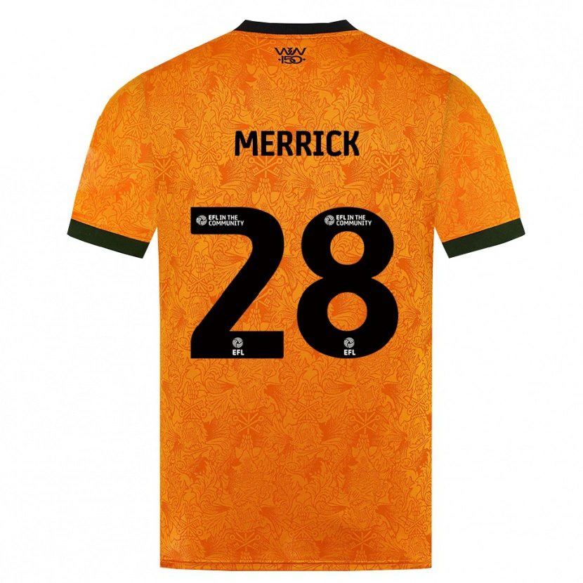 Danxen Herren Beth Merrick #28 Orange Schwarz Heimtrikot Trikot 2026/27 T-Shirt